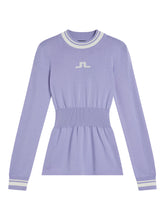 J.LINDEBERG FW23 WOMEN BREE KNITTED SWEATER LAVENDER